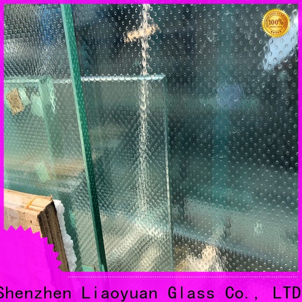 Liaoyuan Glass hot-sale tempered acid etched glass best manufacturer bulk production