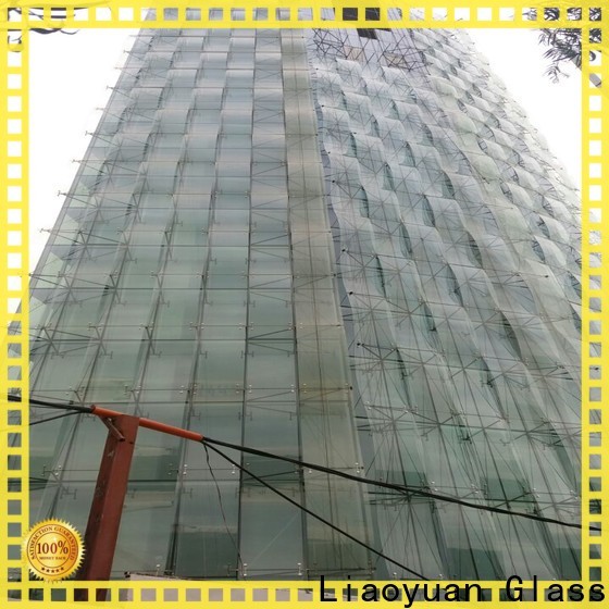 Liaoyuan Glass curved glass wholesale for sale