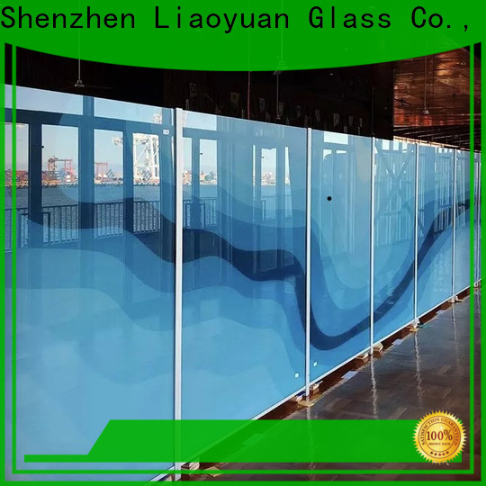 professional digital printed glass designs directly sale for promotion