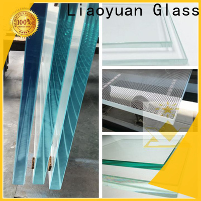 Liaoyuan Glass tempered glass heat resistant factory direct supply for sale