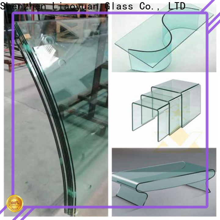 Liaoyuan Glass hot bent glass bulk for promotion