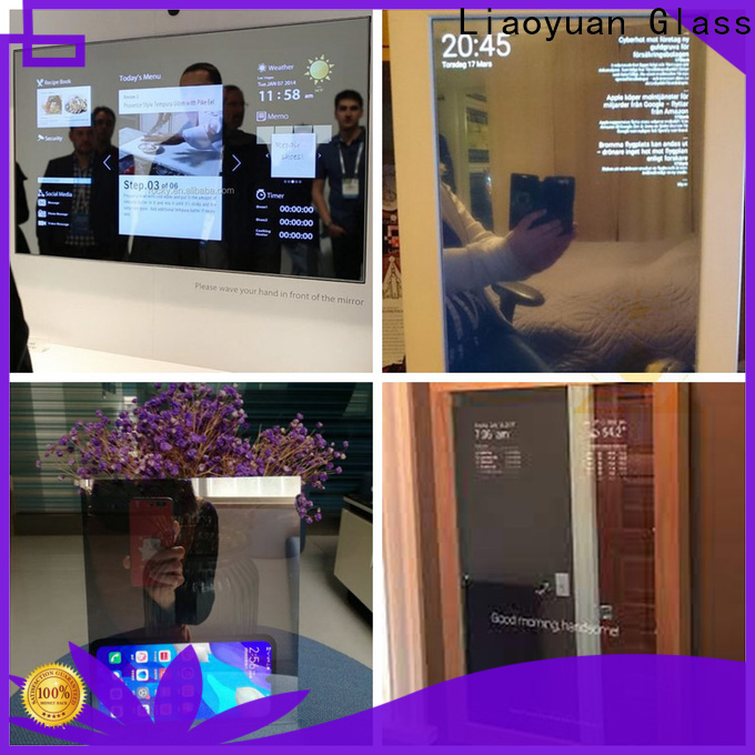 Liaoyuan Glass top selling smart makeup mirror design bulk buy