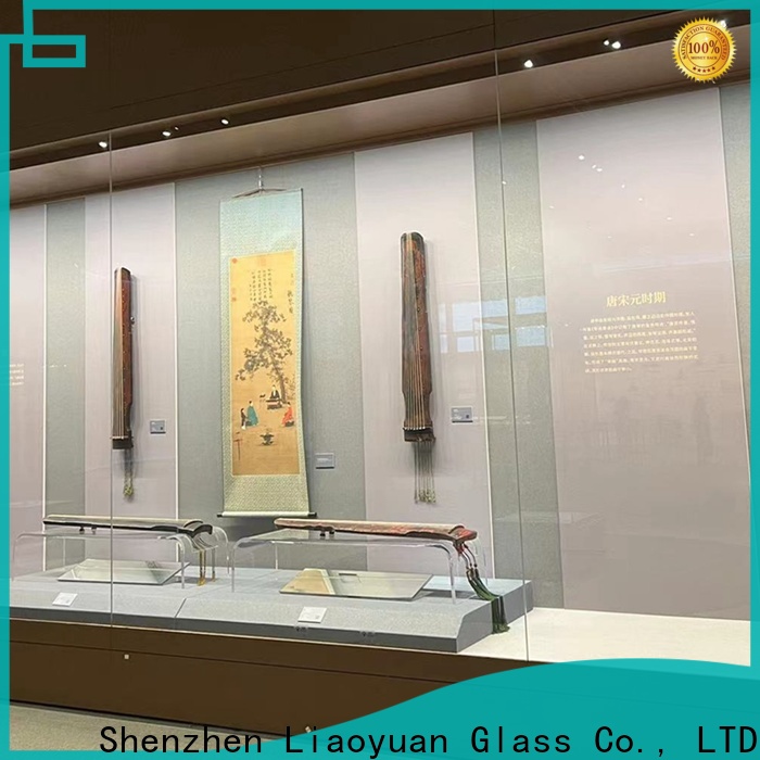 Liaoyuan Glass smoked tempered glass factory direct supply bulk production