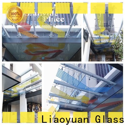 Liaoyuan Glass insulated tempered glass panels factory with high cost performance