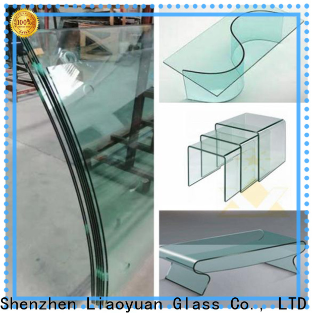 professional bent glass design factory direct supply for sale