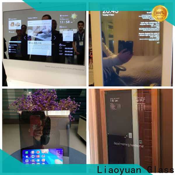 Liaoyuan Glass top quality 2 way smart mirror factory price bulk production