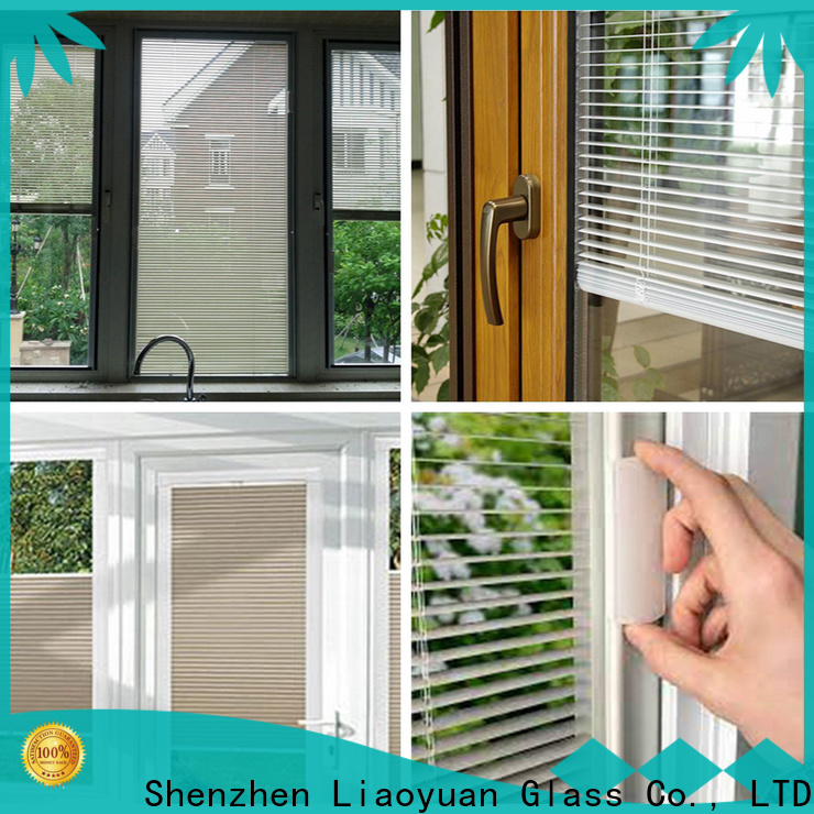 Liaoyuan Glass Insulating Glass with Integral Blinds from China for sale