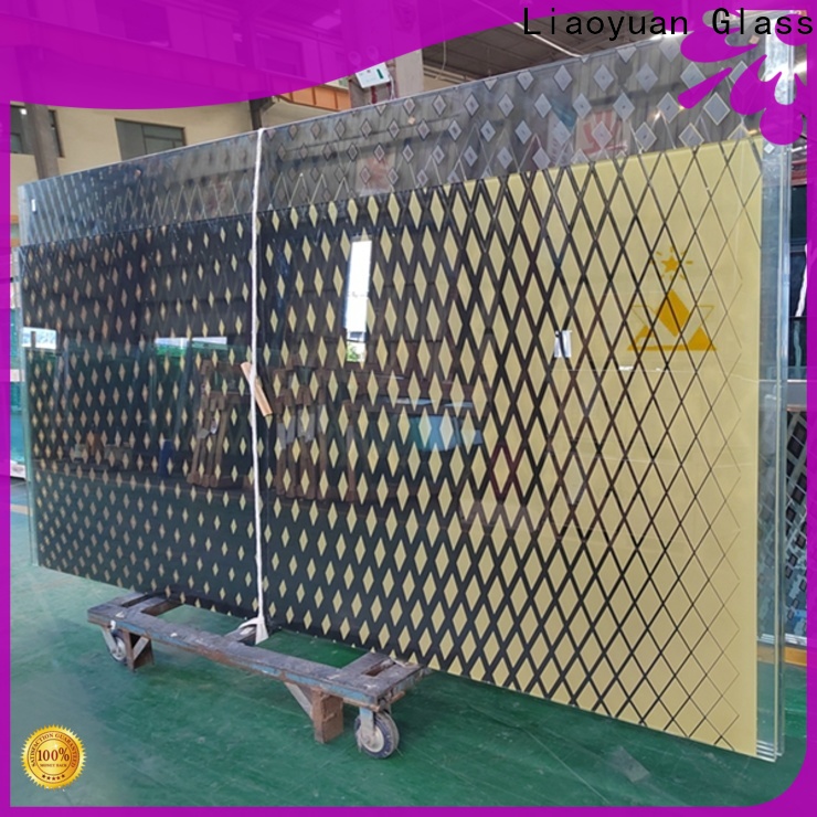 Liaoyuan Glass best price printed glass panels supply for promotion