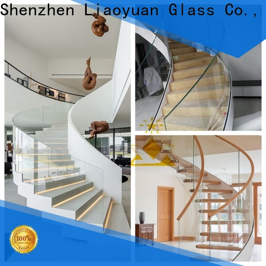 Liaoyuan Glass professional standard bent glass series bulk production