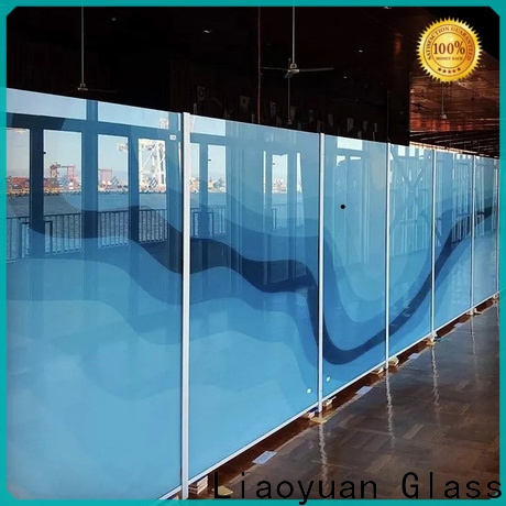 Liaoyuan Glass best price printed glass panels wholesale with high cost performance