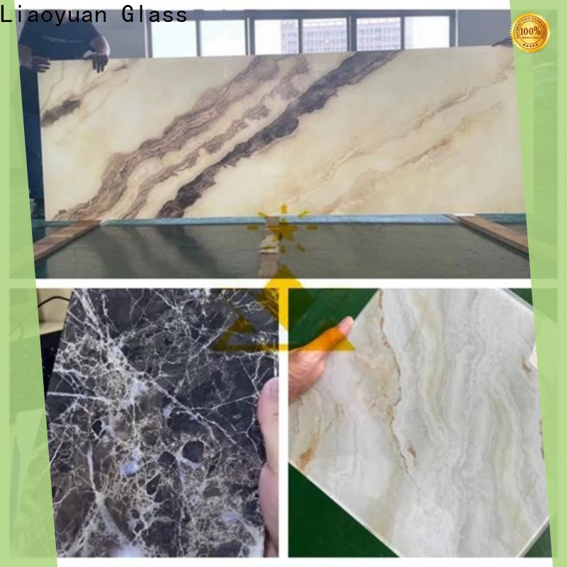 Liaoyuan Glass cheap digital print glass factory price with high cost performance