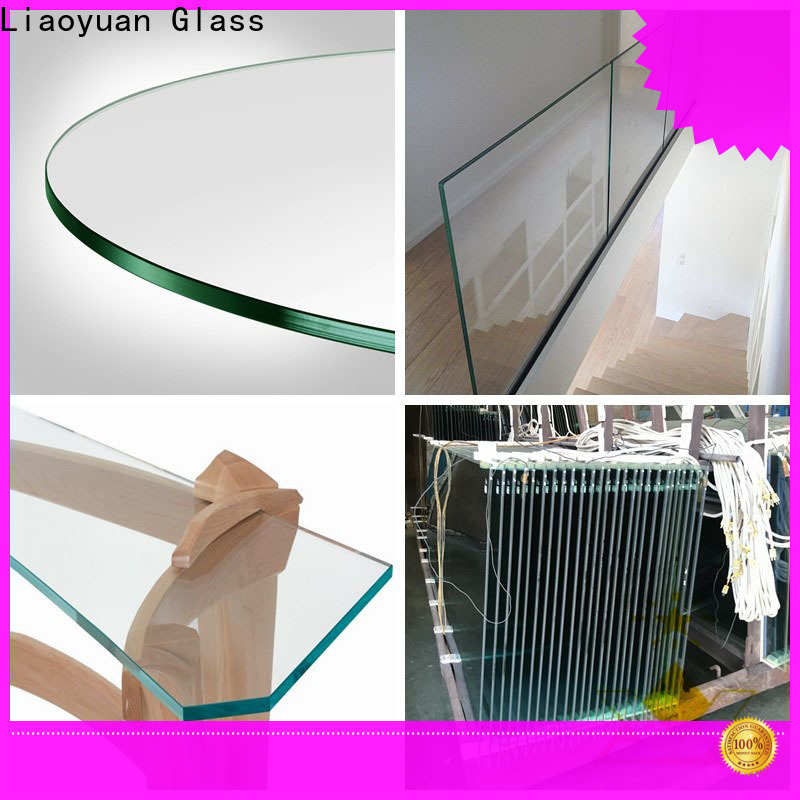 Liaoyuan Glass oem heat soaked laminated glass bulk with high cost performance