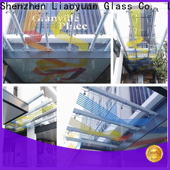 Liaoyuan Glass printed glass designs factory bulk buy
