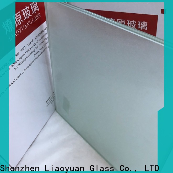 latest sandblasted glass designs series with high cost performance
