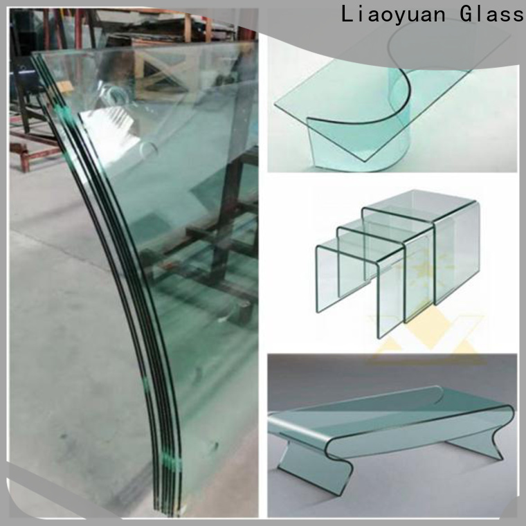Liaoyuan Glass new bent glass design wholesale for sale