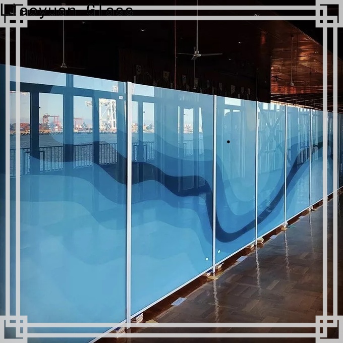 Liaoyuan Glass top digital printing glass manufacturer for promotion