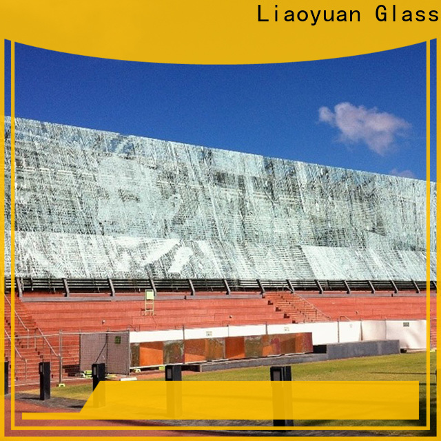 Liaoyuan Glass silk screened glass from China bulk buy