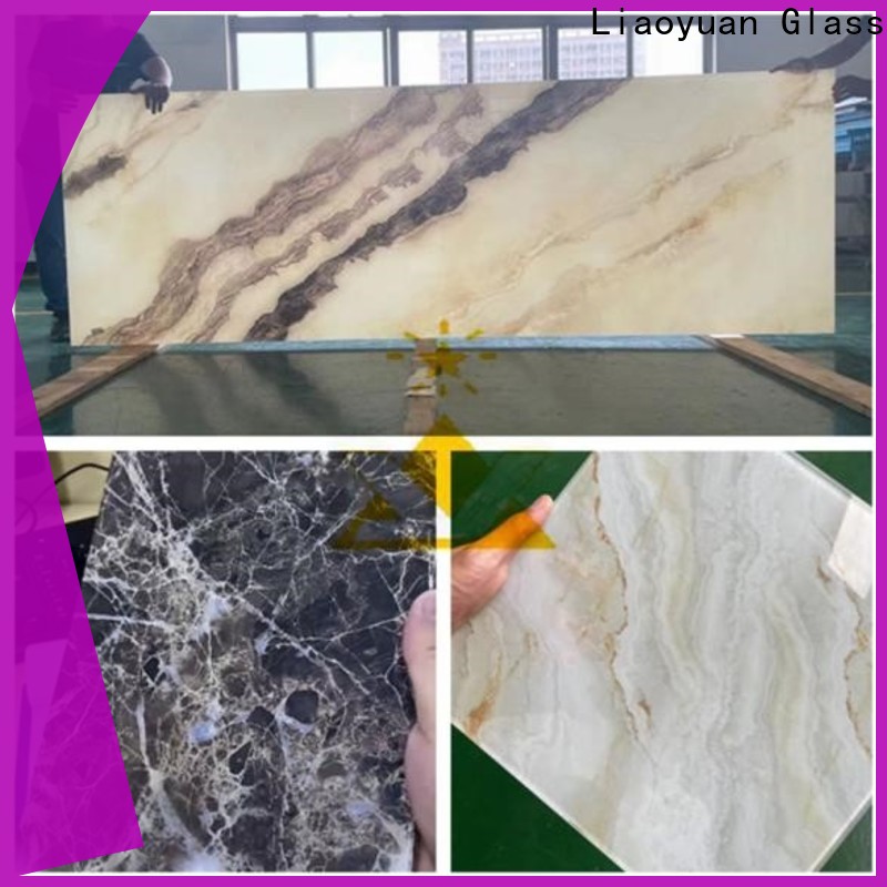 Liaoyuan Glass digital printing glass design best supplier bulk buy