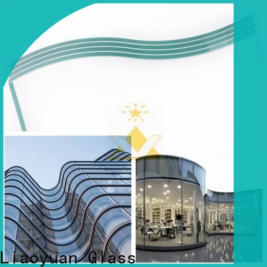 Liaoyuan Glass tempered sheet glass factory bulk production