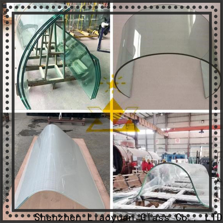 quality curved glass cost factory direct supply bulk buy