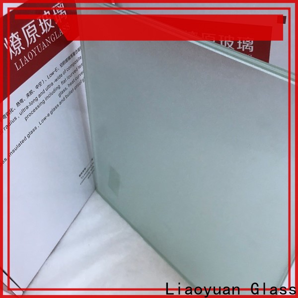 Liaoyuan Glass top selling sandblasted glass panels bulks with high cost performance