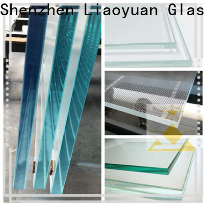 Liaoyuan Glass tempered glass heat resistance factory direct supply with high cost performance