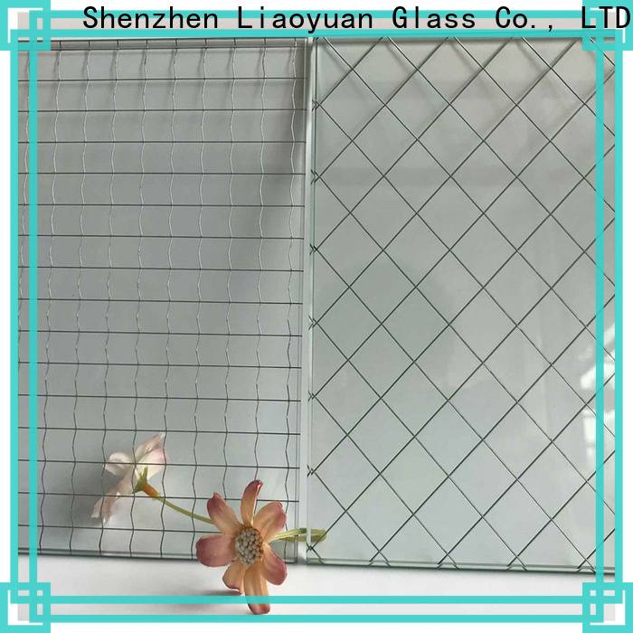 hot selling fire rated wire glass manufacturer bulk production