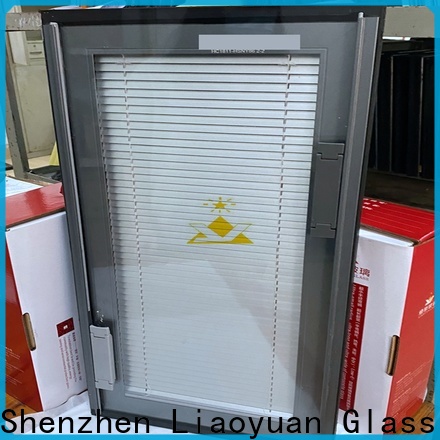 Liaoyuan Glass durable Insulating Glass with Integral Blinds wholesale distributors bulk production