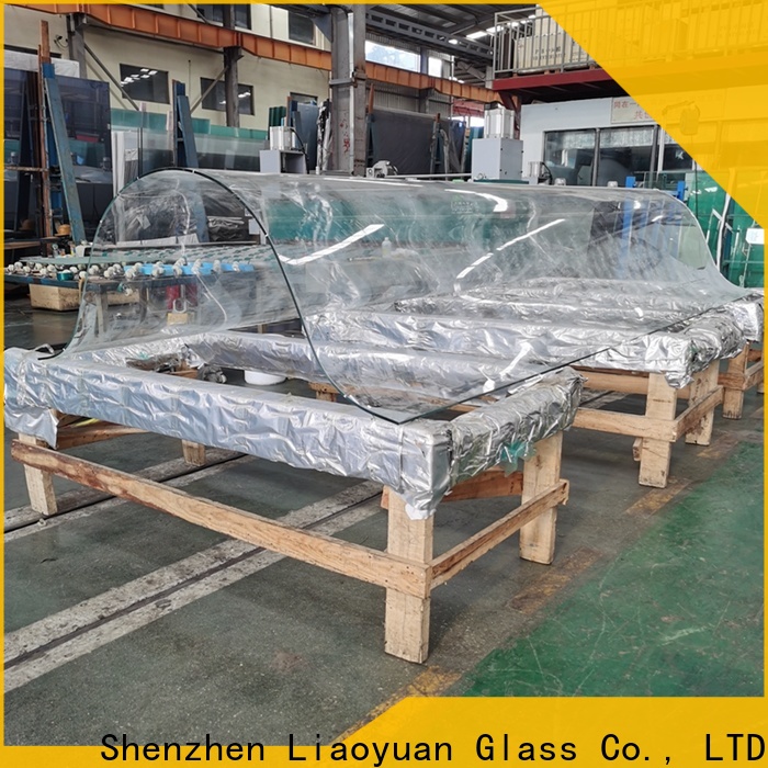 Liaoyuan Glass curved glass bulk for sale