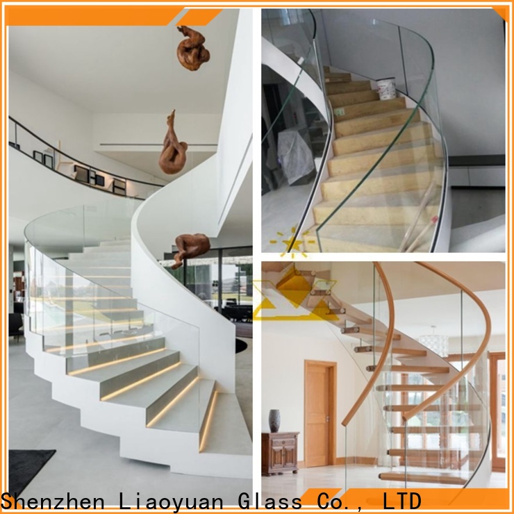 Liaoyuan Glass bent and curved glass wholesale distributors bulk production