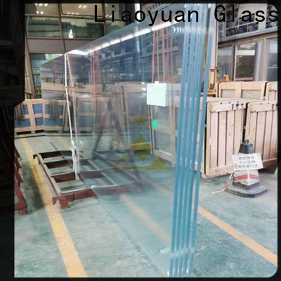 Liaoyuan Glass tinted tempered glass factory direct supply with high cost performance