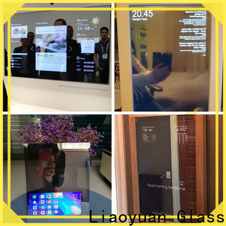 Liaoyuan Glass vanity smart mirror bulk for sale