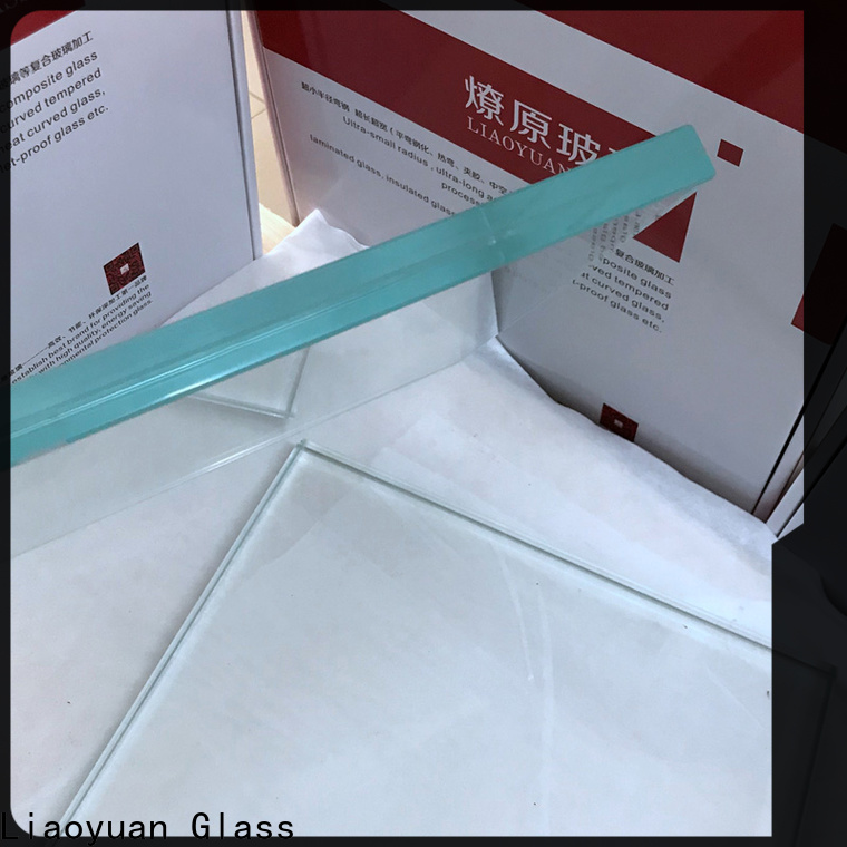 Liaoyuan Glass laminated glass sheet price factory price for sale