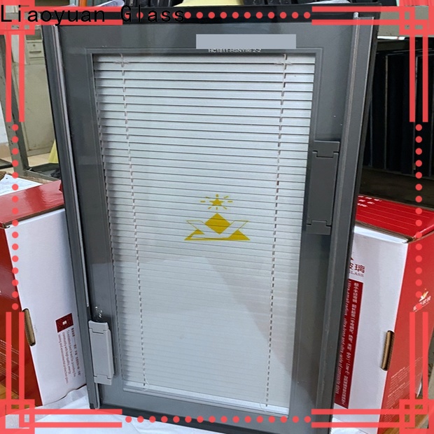 Liaoyuan Glass Insulating Glass with Integral Blinds best supplier for sale