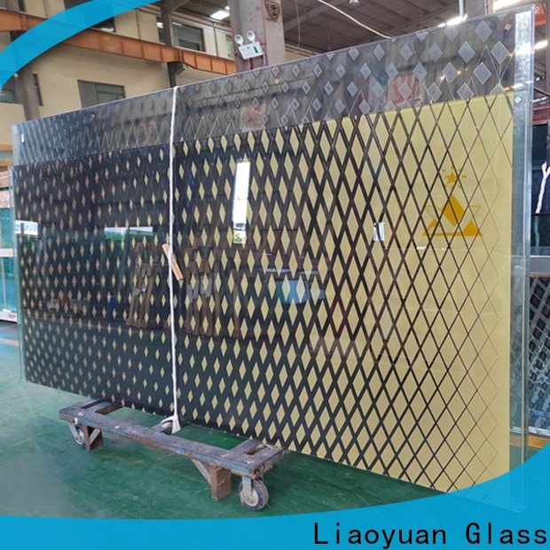 Liaoyuan Glass digital prints on glass factory price for promotion