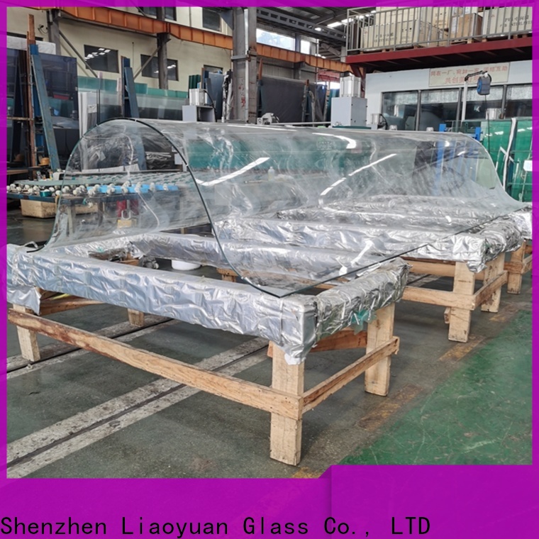 Liaoyuan Glass curved glass wholesale distributors for promotion