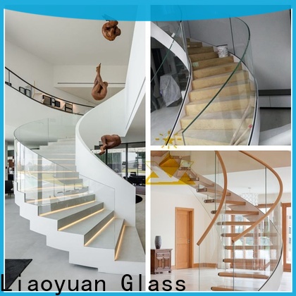 Liaoyuan Glass durable curved and bent glass from China for sale