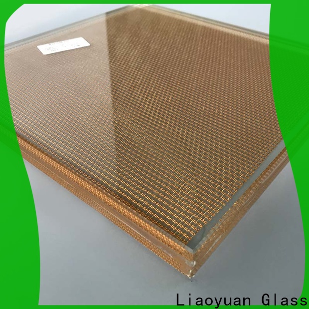 Liaoyuan Glass laminated glass sheet price factory for promotion