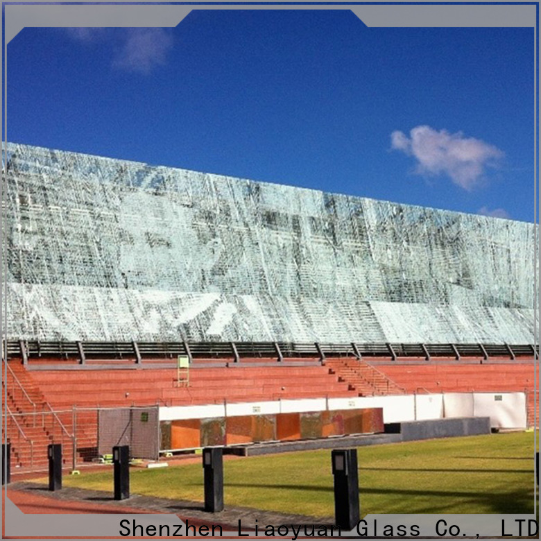 Liaoyuan Glass silk printing on glass wholesale with high cost performance