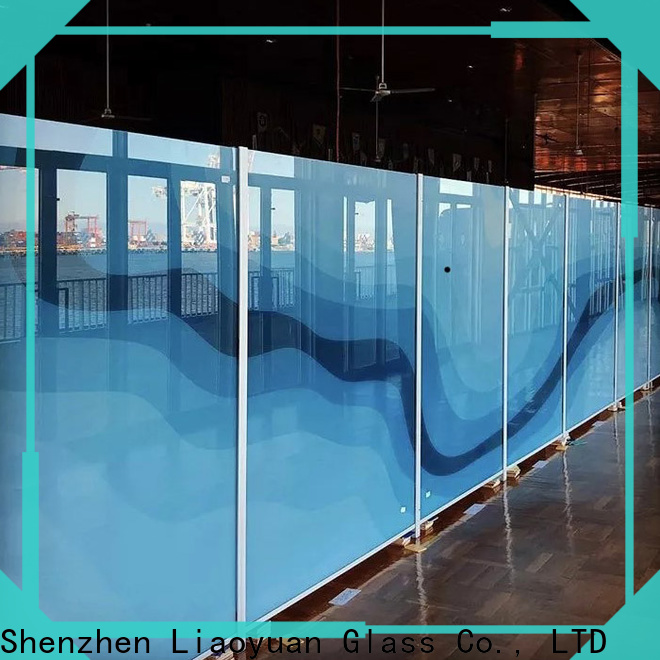 Liaoyuan Glass worldwide printed glass best supplier for sale