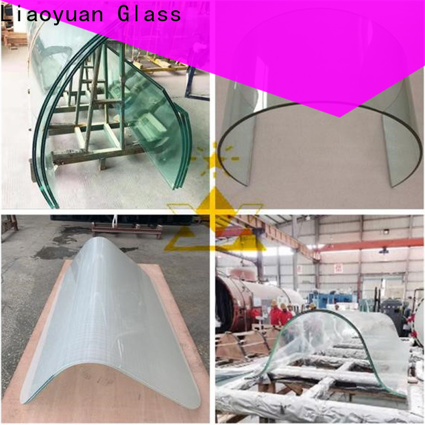 hot selling curved safety glass supply for promotion