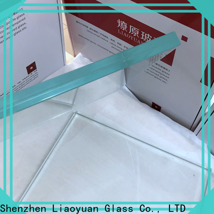 Liaoyuan Glass hot selling laminated glass cost bulks with high cost performance