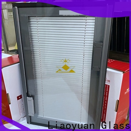 Liaoyuan Glass Insulating Glass with Integral Blinds manufacturer for sale
