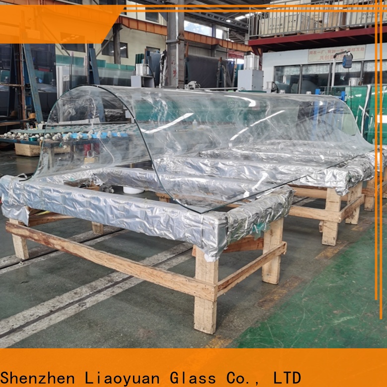 Liaoyuan Glass top quality curved glass factory price for promotion