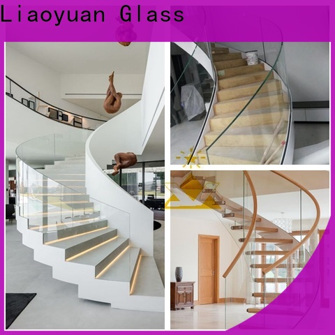 Liaoyuan Glass hot-sale curved and bent glass in bulk for sale