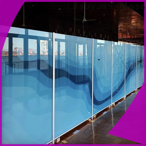 Liaoyuan Glass cheap digital printing on toughened glass wholesale distributors for promotion