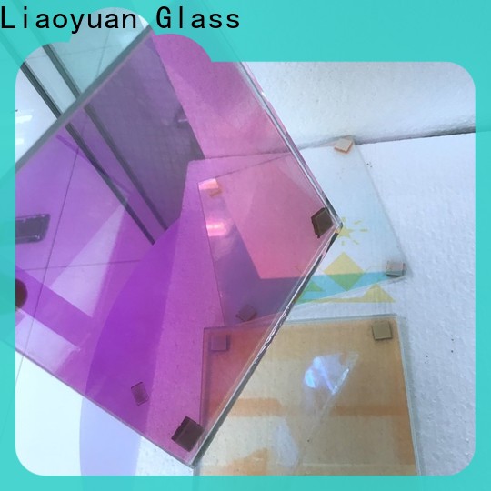 Liaoyuan Glass durable rainbow frosted glass in bulk bulk production