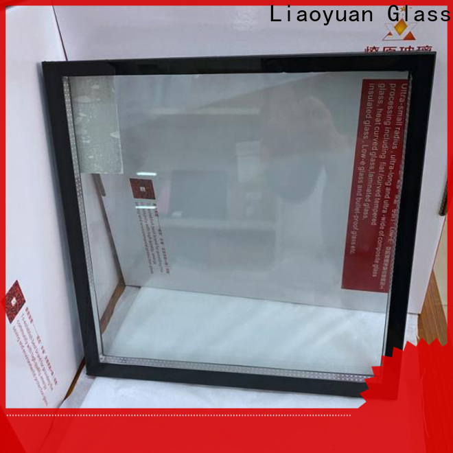 Liaoyuan Glass insulated glass price bulks bulk production