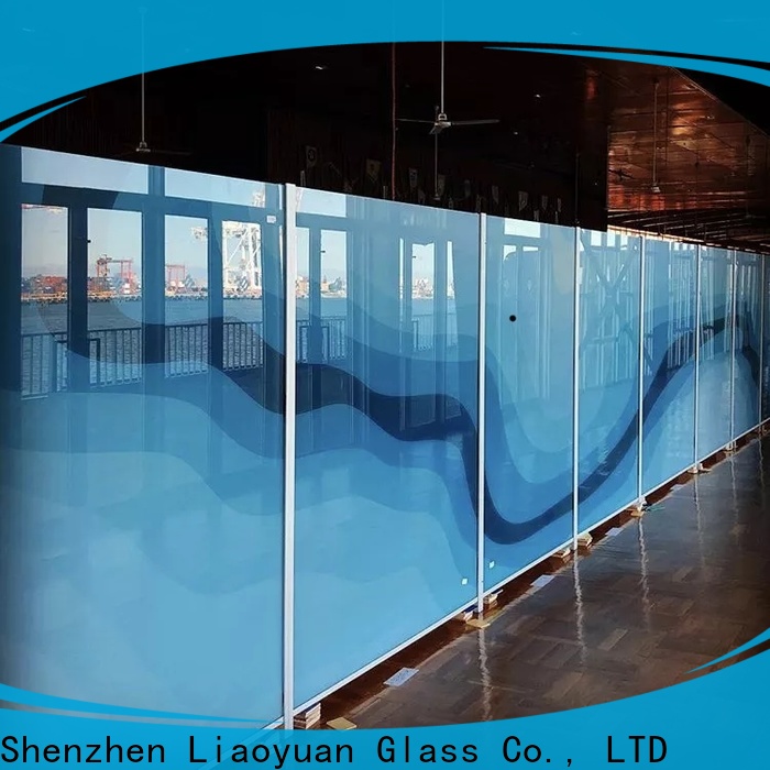 Liaoyuan Glass ceramic printed glass wholesale bulk production