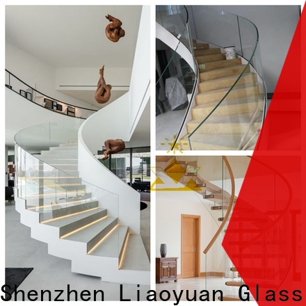 Liaoyuan Glass curving glass sheets wholesale distributors for promotion